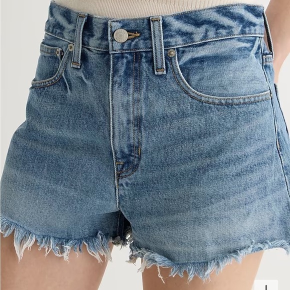 J. Crew Pants - NWT J. Crew Relaxed denim short in Baxter Street wash